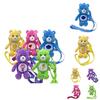 Carebears Rainbow Bear Plush Toy With Heart-shaped Backpack