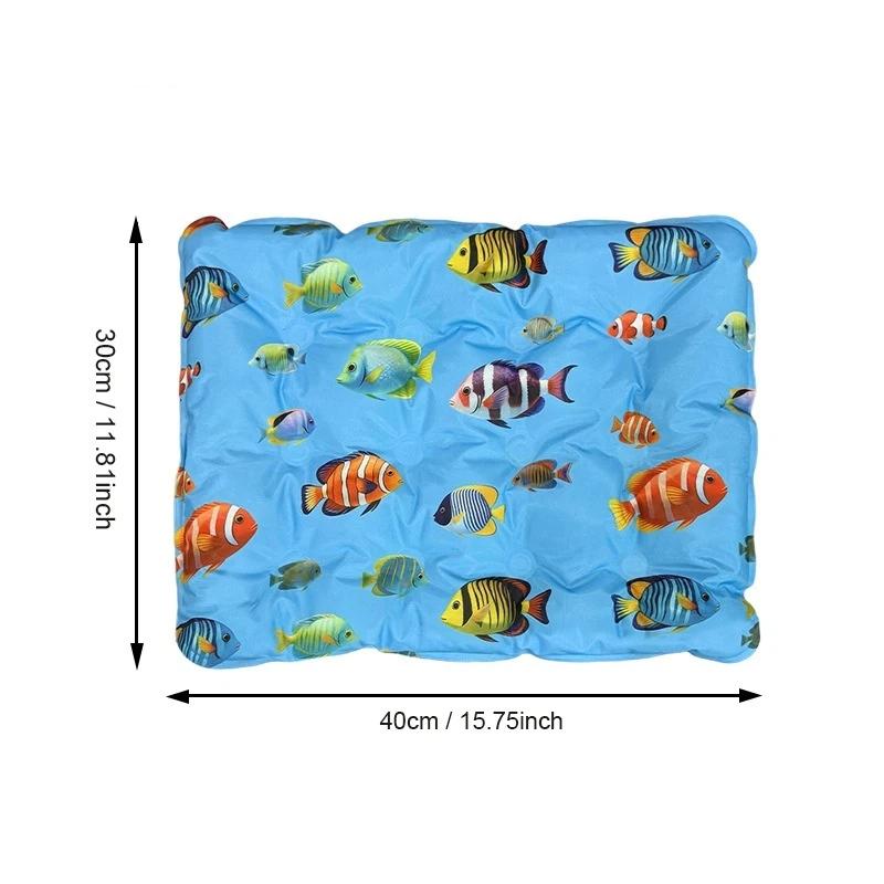 Self Cooling Gel Dog Cat Ice Pad Non Toxic Pet Cooling Mat For Summer Indoor Outdoor Bed Crate Couch