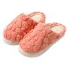 Imitation sheep cotton slippers women's winter thick bottom non-slip warm couple home silent fluffy slippers men