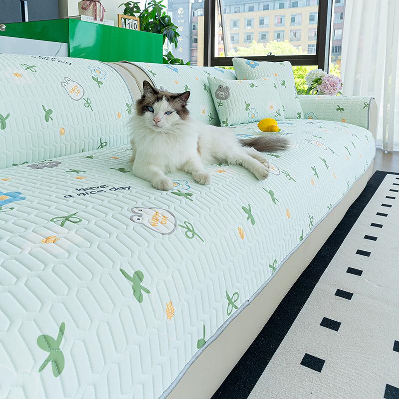 Modern Minimalist Sofa Cushion Cover Cloth Towel  New Seat Cushion One-Piece Combination Sofa Cover