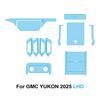 Car Central Control Screen TPU Film for GMC YUKON 2025 Navigation Anti Scratch Interior Protection Film Pre-cut PPF Accessories