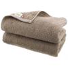Imabari Towel Certified Imabari Factory Slim Bath Towel Made In Japan Grayish Brown Approx. 34 X 110cm Set of 2