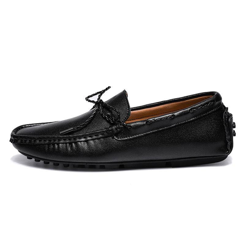 Men's Comfortable Loafers Shoes Male Breathable Vintage Comfy Flat Moccasin Fashion Slip-on Boat Shoes For Men Casual Shoes