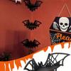 1PC Halloween Party Decoration Candlestick Shelf Storage Shelf Spider Web Bat Corner Shelf Home Decoration Item
