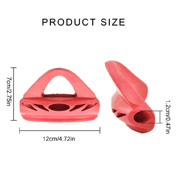 1 Paar Feder-Fersenriemen Ersatzband Tauchzubehör Gummi-Schwimmflossen Scuba-Tauchflossen Fersenriemen Flossen