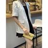 New Palm Pattern Kelly Bag Retro Messenger Bag Fashion Shoulder Bag Hand Wallet Mobile Phone Bag Women