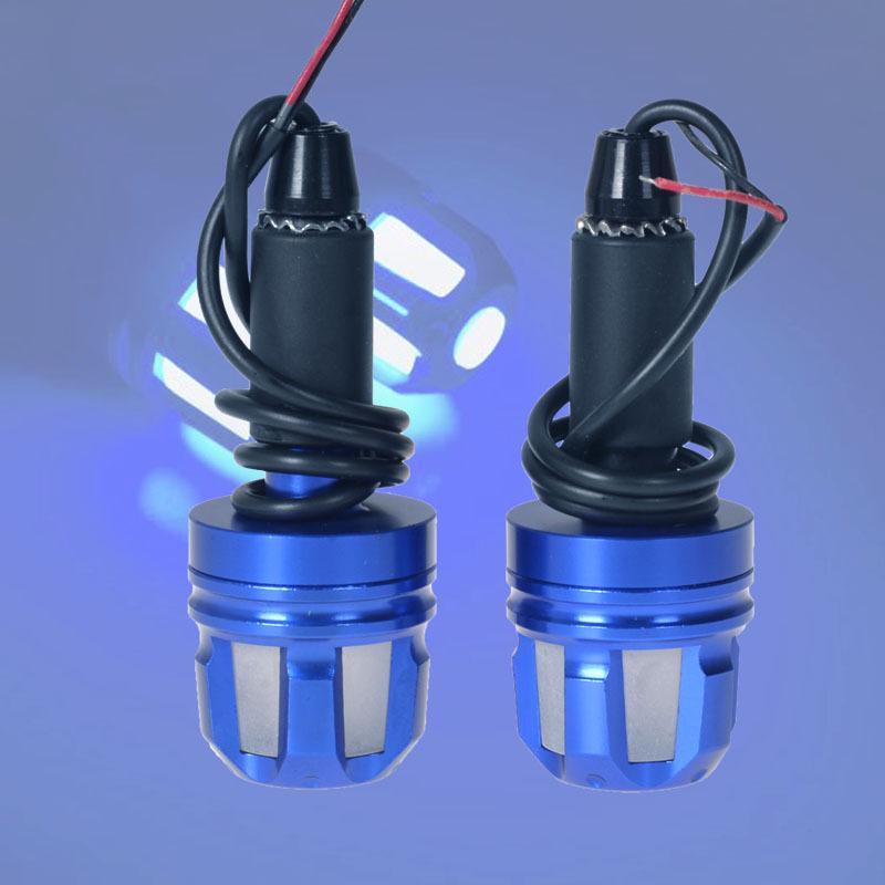 

Universal Aluminum Handlebar End Caps with Lights for Honda ADV, PCX, Yamaha XMAX, NMAX