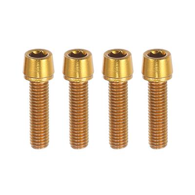 A ABSOPRO Bicycle Stem Screw Fixing Screws Handlebar Stem Bolts Bike Stem Screws MTB
