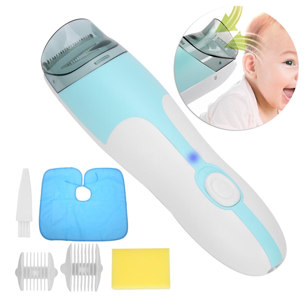 Baby Electric Hair Trimmer Guide Comb Waterproof Portable Hair Clipper for Home Use
