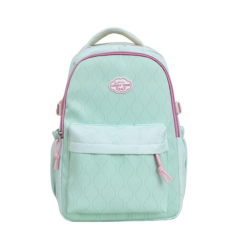 Schoolbag Trend ins Wind Backpack Women's Large Capacity Leisure Travel Backpack Junior High School Student Male Student School Bag