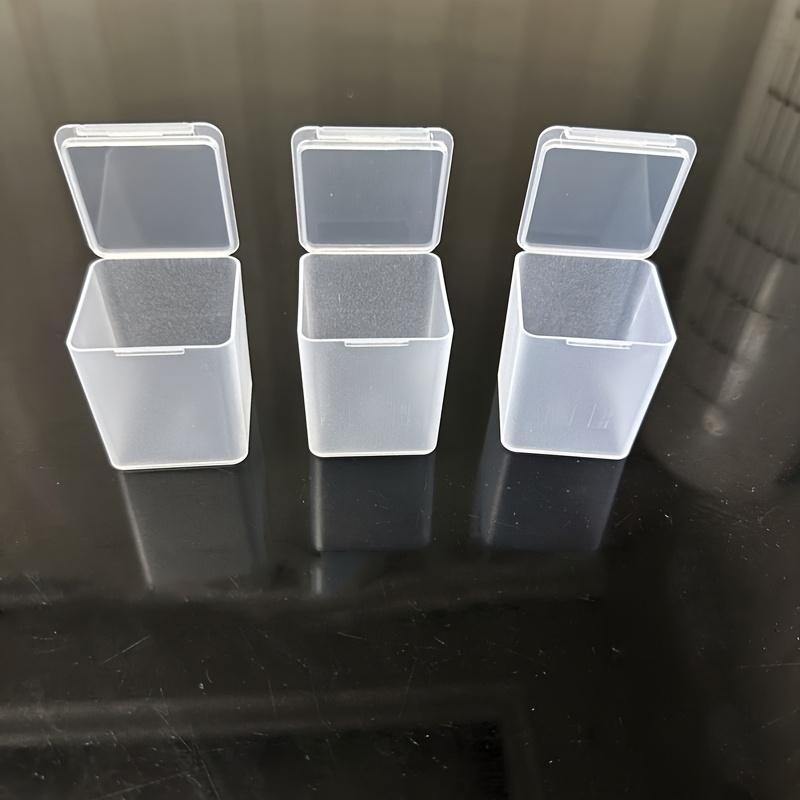 Adjustable Compartments Transparent Plastic Storage Box - Portable Organizer for Beads, Jewelry, Crafts, Small Hardware, Holiday Organizer
