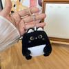 Soft Square Cat Plush Keychain Block Cat Kitten Plush Doll Keyring  Decorations
