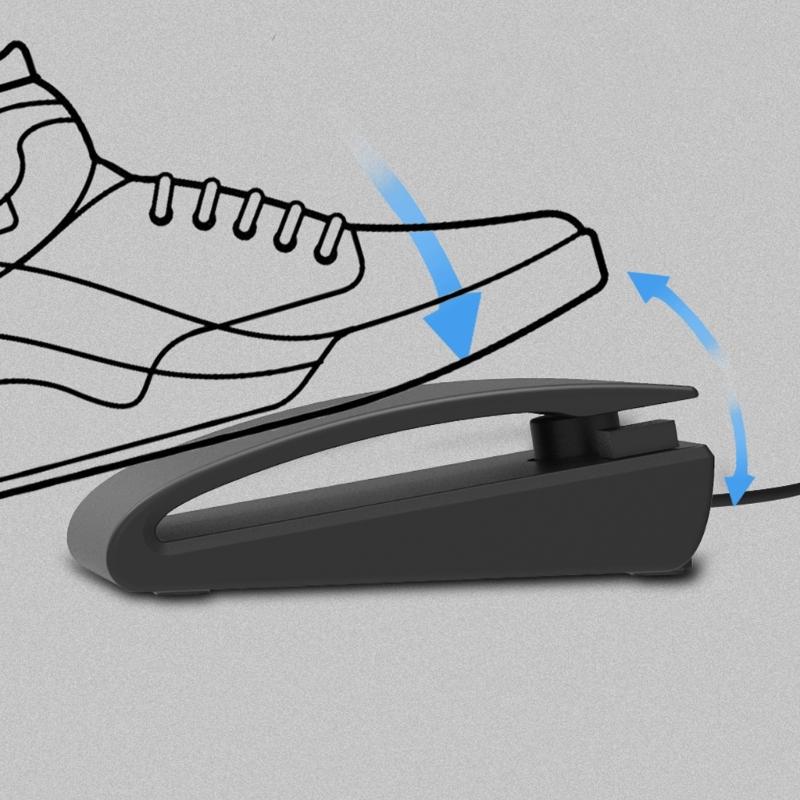 Portable Sustain Pedal for Electronic Instruments Convenient Music Control for Piano,Synthesizer,Hand Roll Piano Players