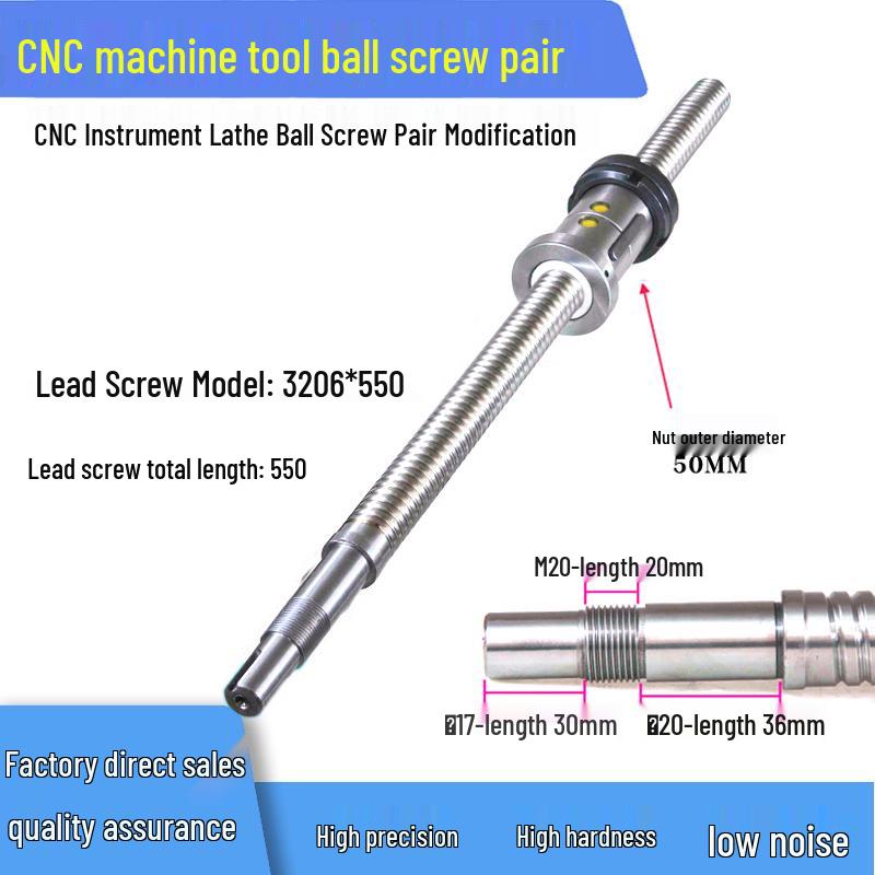 CNC Machine Tool Lead Screw Ball Screw 0630 for Grinding Modification
