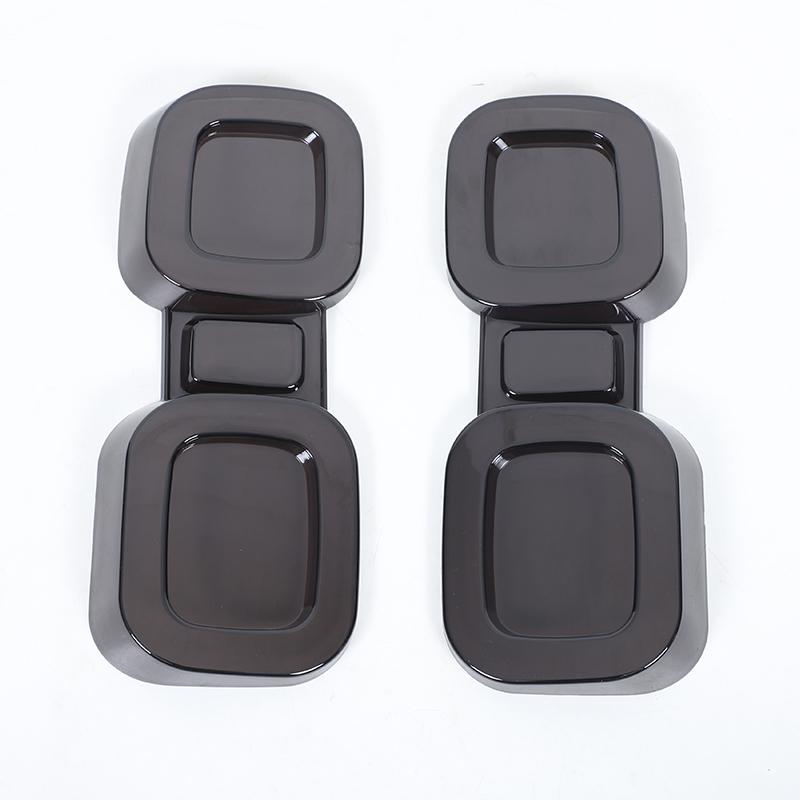 cheya ABS Дымчато-черная Накладка на задний фонарь автомобиля Защитная накладка на задний фонарь для Great Wall Haval H9 Menglong 2024+ Аксессуары 2 шт. style 1