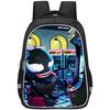 Versatile The Venom Last Dance Cartoon Pattern Backpack For School With High Durability And Comfort