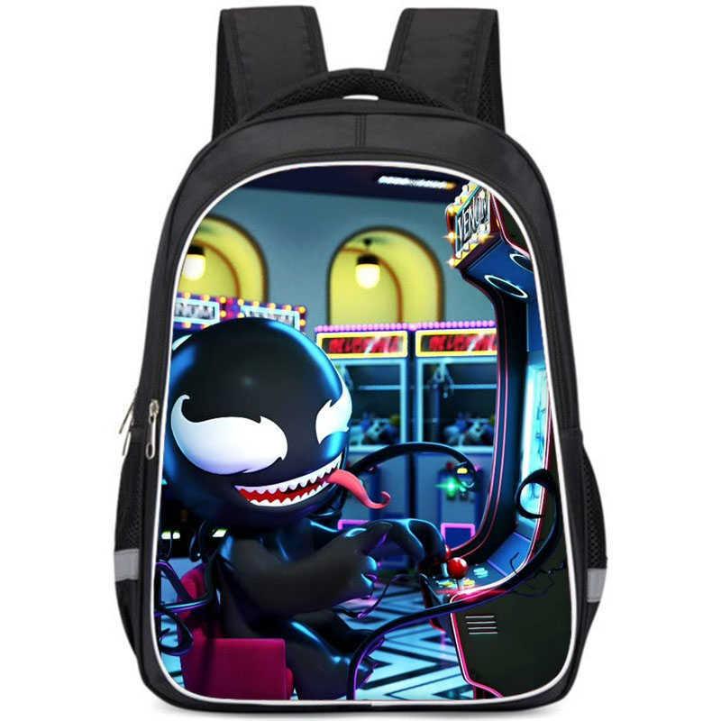 Versatile The Venom Last Dance Cartoon Pattern Backpack For School With High Durability And Comfort