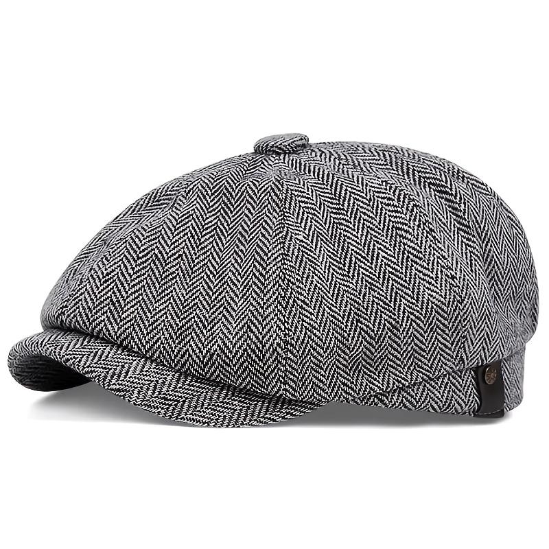 Classic Blinders Caps for Men Peaky Hat Newspaper Hat Shelby Same Style Beret Men's Sunshade Hat Suit Accessories Men's Gifts