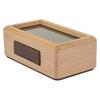 Light-Sensitive Clock Wooden Alarm Clock User-friendly