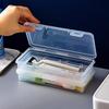 1Pcs Shaver Storage Box Transparent Razor Blades Brushes Plastic Case Portable Organizing Container Travel Accessories Travel