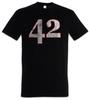 42 T-Shirt Mens Womens Tees Top The Hitchhiker's Number Guide To the Answer Galaxy Fun Geek Nerd