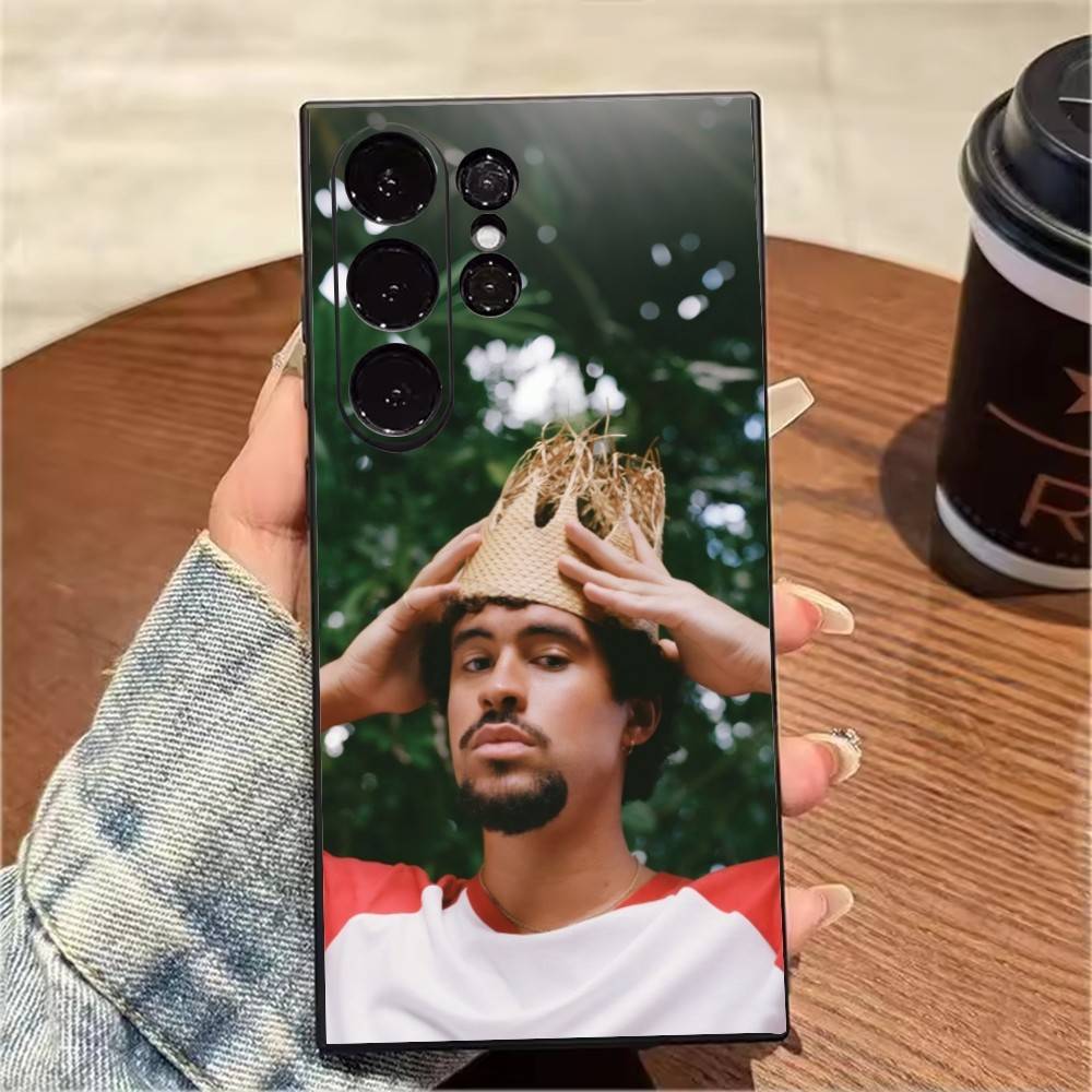 I Like It Singer B-Bad B-Bunnyyy-yS Phone Case For Samsung S25,S24,S21,S22,S23,S20,Ultra,S26,Plus,Fe,Note,5G Black Cover