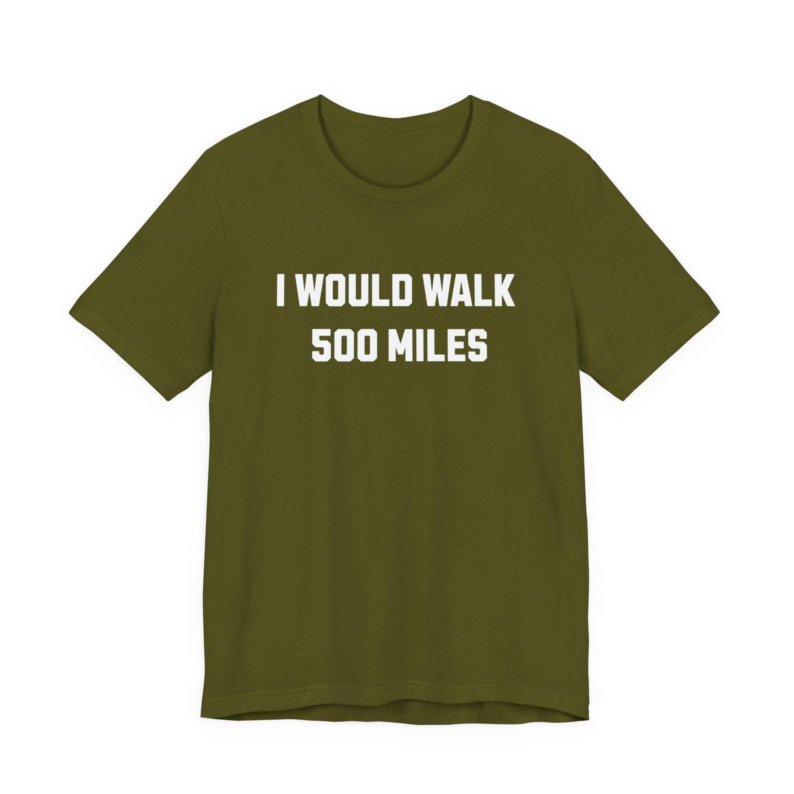 I Would Walk 500 Miles T-Shirt | 90s Rock Pop Vibes Marathon Walkathon, 90s Walk L
