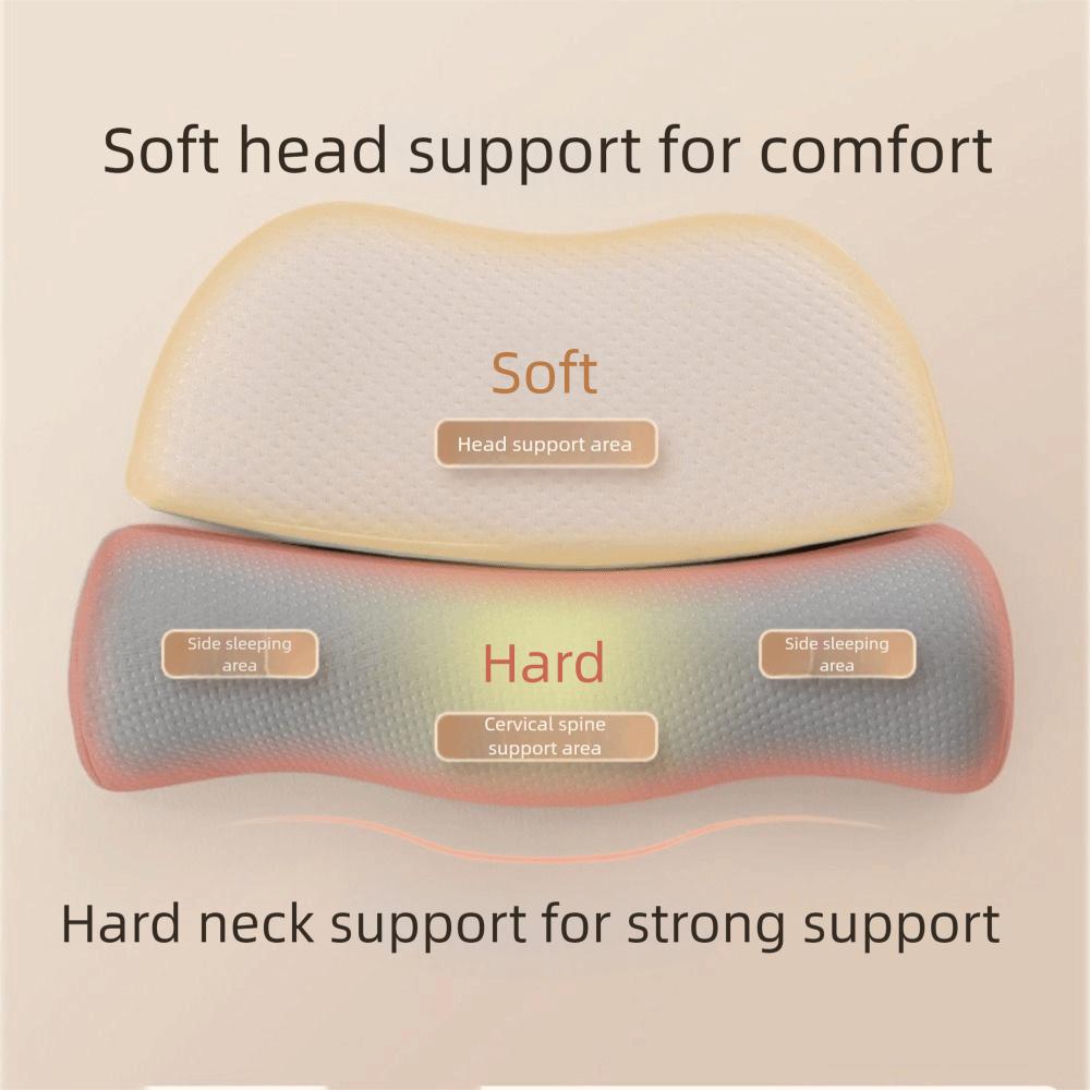 Adjustable Cervical Neck Pillow Slow Rebound Neck Bolster Pillow Spine Traction Pillow  Office