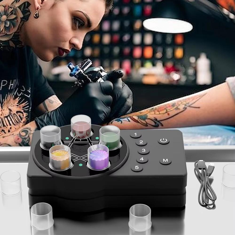 DM Tattoo Ink Pigment Stirrer Anti-sedimentation Mixing Machine Pigment Vibrating Ink Shaker Test Tube Gel Stirrer Oscillator