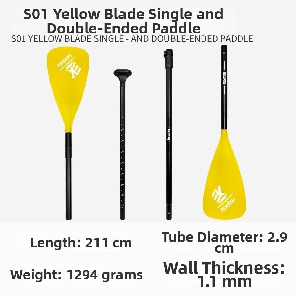 Adjustable Surfing Paddle Aluminum Alloy Water Sports Boat Paddle  for SUP Board and Kayak