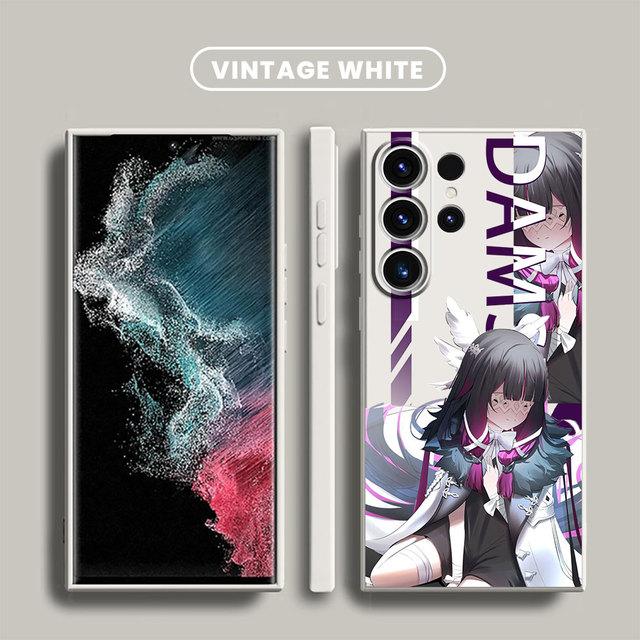 Husă de telefon Genshin Impact Peoples pentru Samsung Galaxy S20 Fe S23 Ultra S10e S9 Plus S8 S21 5g S10 S22 Husă lichidă pătrată de lux