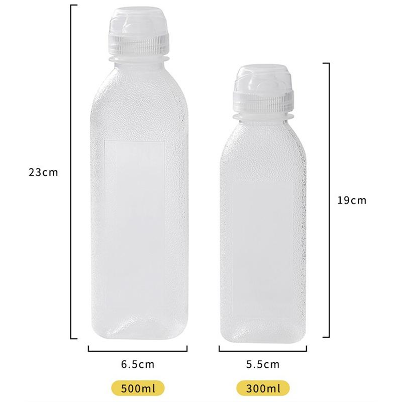 Kitchen Oil Bottle Seasoning Plastic Squeeze Bottle Dispenser for Salad BBQ Sauce Olive Oil Container Cooking Gadgets
