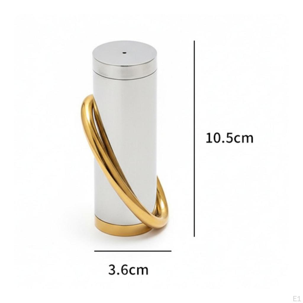Condiment Jar with Lid Cylindrical Seasoning Container Compact Canister for Kitchen, Countertop,