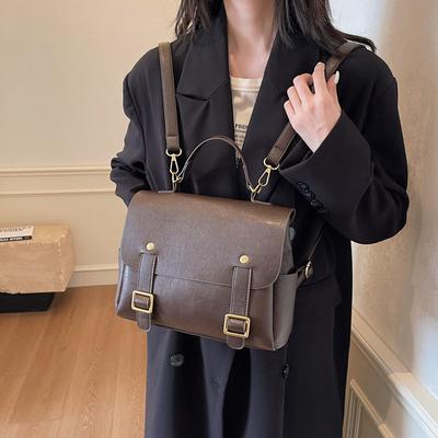 Backpack Women's Large-capacity New Retro Casual Portable Student Schoolbag Premium Travel Backpack