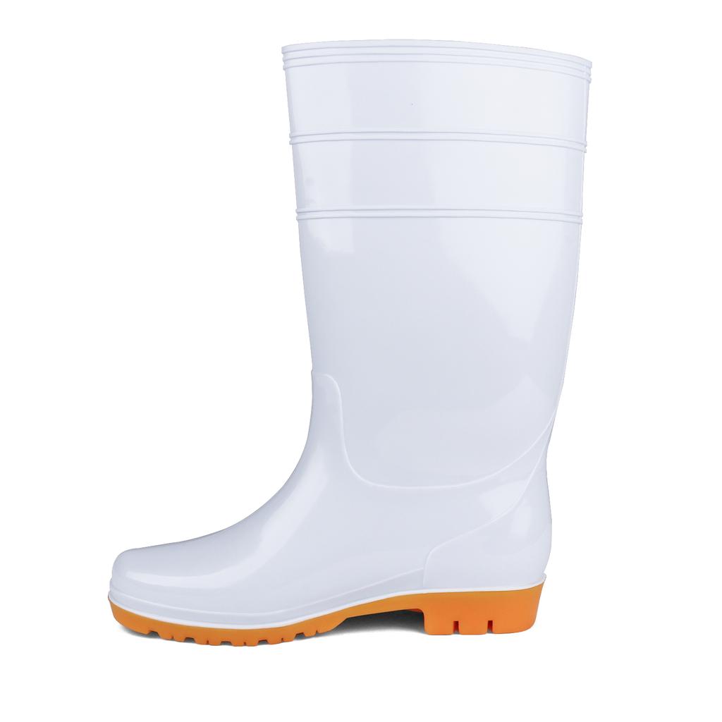 New Fashion PVC Rubber High-Cut Waterproof Riding Boots Lightweight Rain Boot