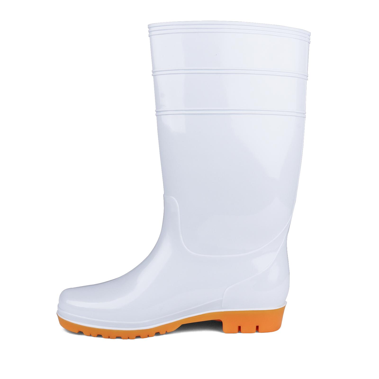

New Fashion PVC Rubber High-Cut Waterproof Riding Boots Lightweight Rain Boot 39 белый