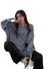 Spring Women's Loose Drape Ice Silk Shirt - Plus Size Long Sleeve Sun Protection