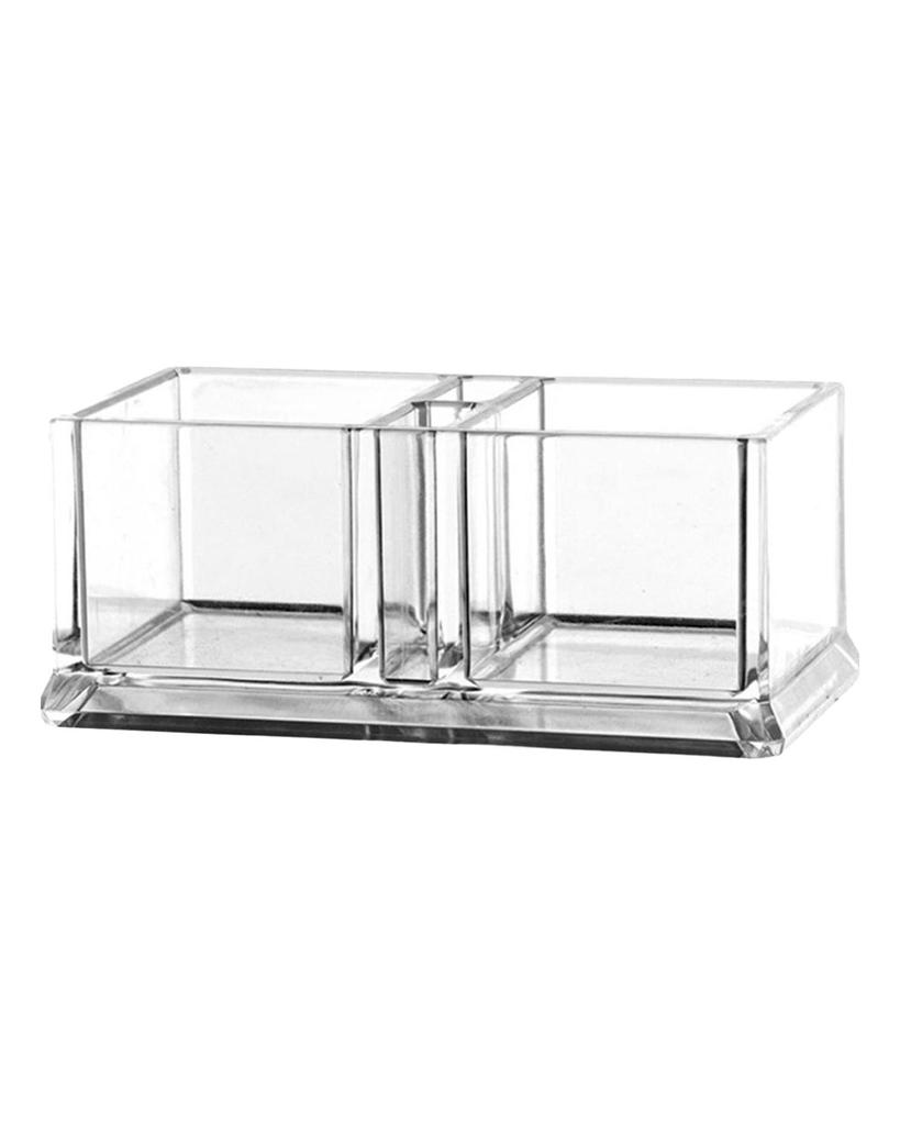 Acrylic Sugar Packet Holder Bag Storage Container Dish Display Sachets Tissue Tea Bowl