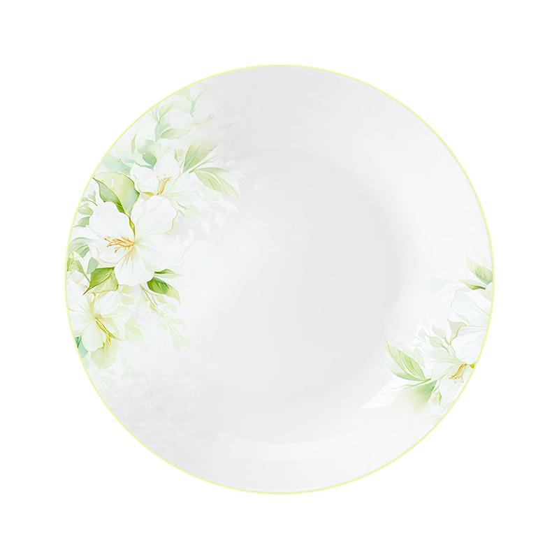 NINE CRANES Jingdezhen Bone China Dinner Plates Set
