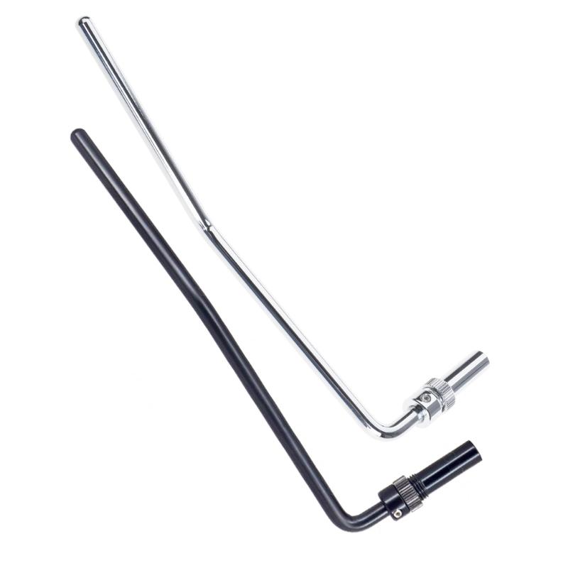 9mm Doppeltes Tremolo-Arm, Tremolo-Stange, Whammy Bar für Elektrische Gitarren-Tremolosysteme Ersatzteile für Elektrische Gitarren