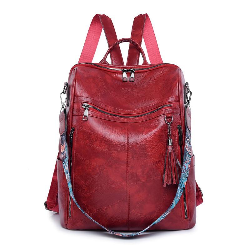 Large-capacity Student Backpack Fashionable and Niche Hand-held Shoulder Bag High-end Double-shoulder Bag