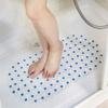 1PC PVC Bathroom Floor Mat Bathroom Accessories Anti Slip Shower Pad with Suction Cup Suction Cup Anti Fall Children's Foot Pad