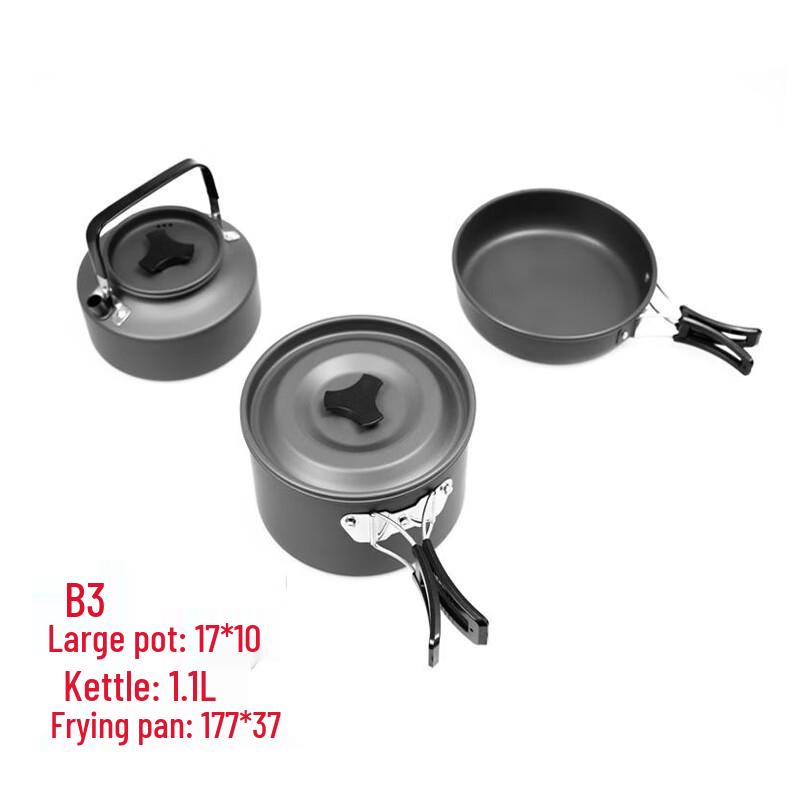 Beishanlang SK066 Portable Outdoor Camping Cookware Set
