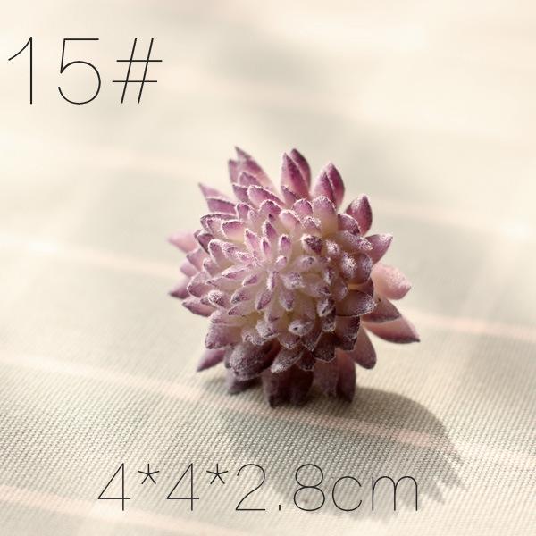 Realistic Fake Succulent Plants for Indoor & Outdoor Wall Decor