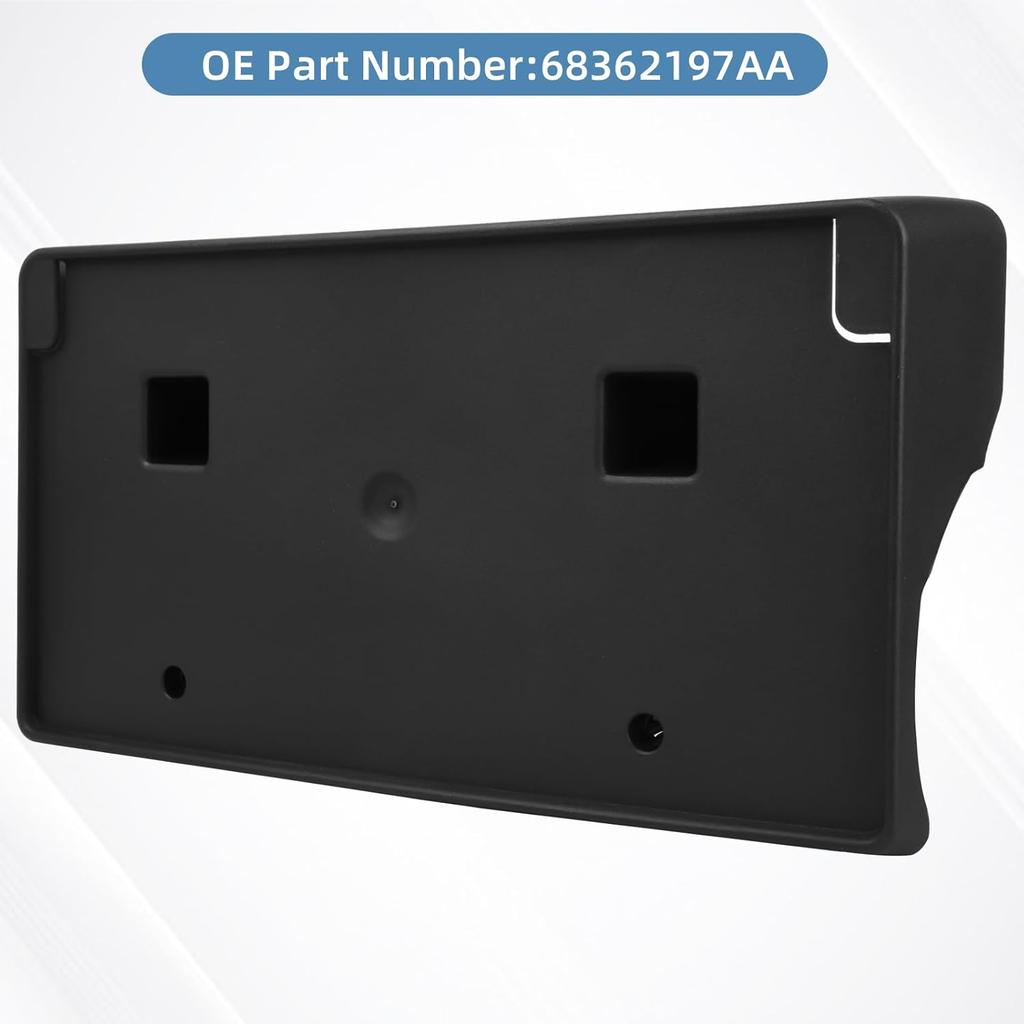 Replacement For Front Bumper License Plate Frame Bracket Ram 2500 3500 4500 5500     68362197AA