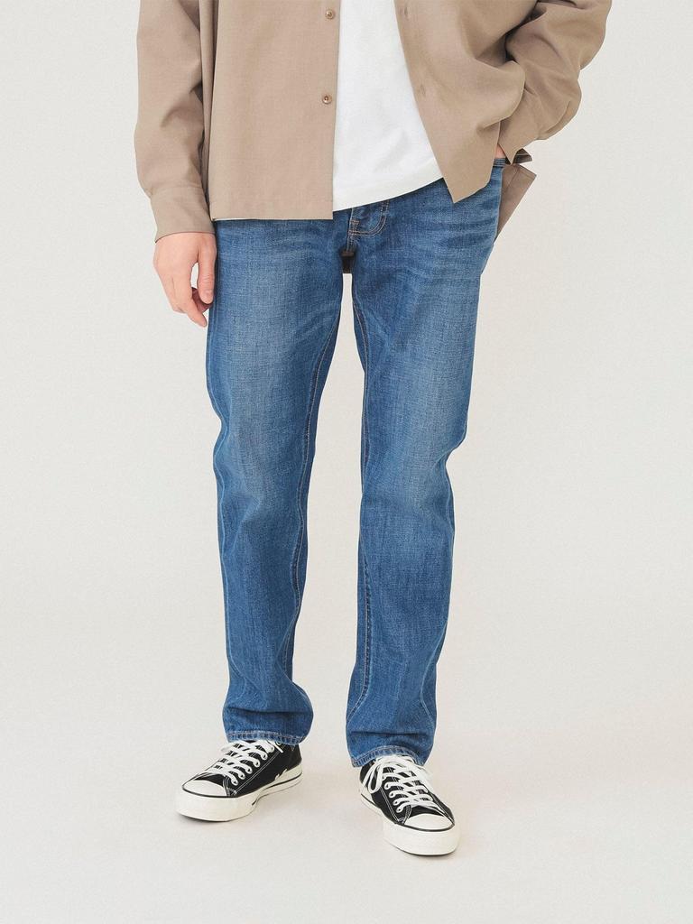 100 Famous Denim Stretch Denim Pants S 11210422791 [BEAMS] Pants/Basic Herren INDIGO(GEBRAUCHT)