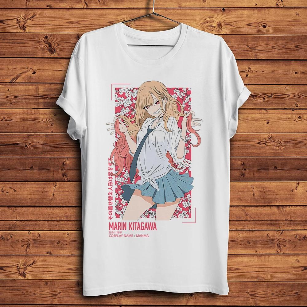 

Dress Up DarlingKawaii Marin KitagawaFunny Anime T ShirtUnisex Casual Short TShirtUnisex Streetwear Otaku Coser Waifu Tee 4XL