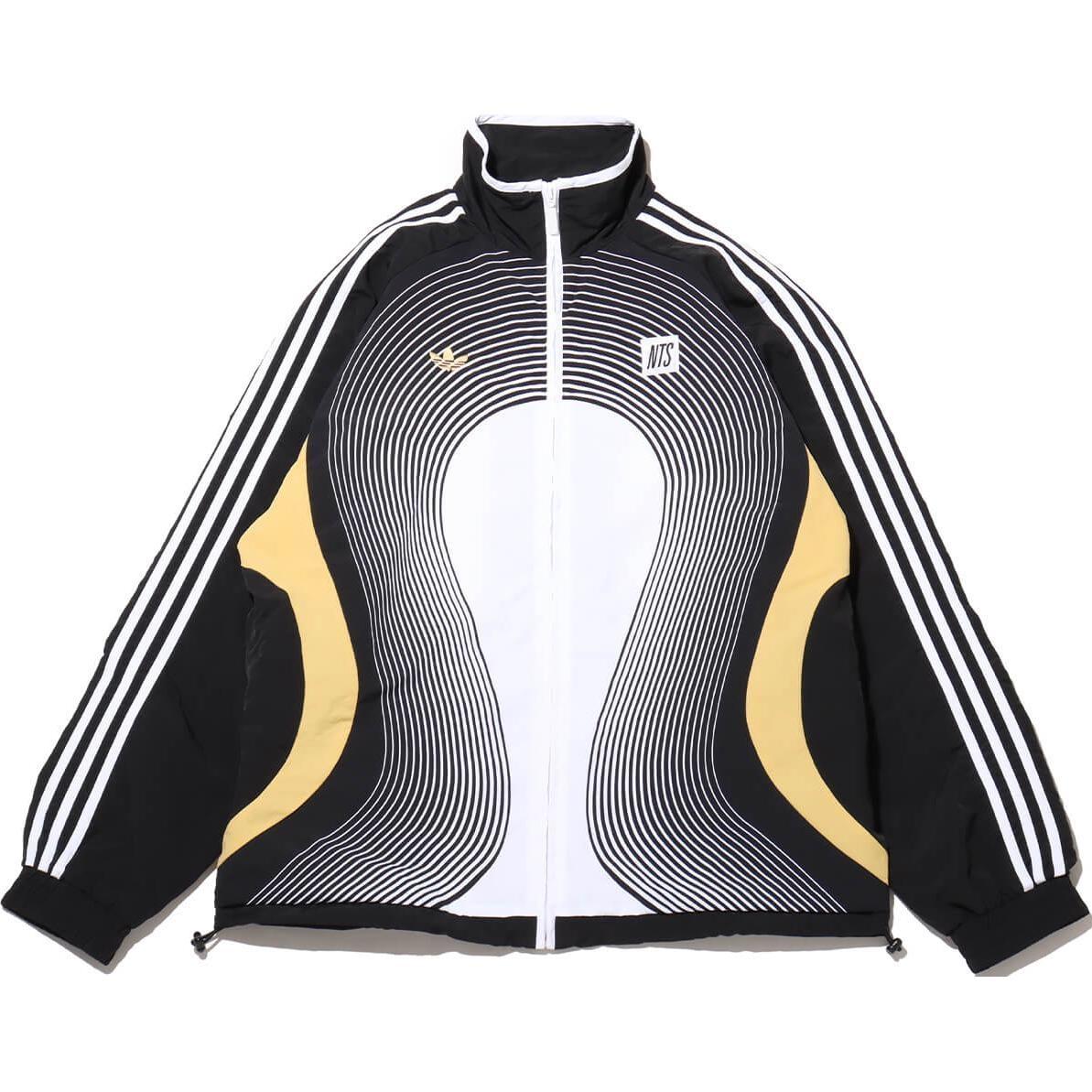 adidas x NTS Radio Allover Print SST Track Top Asia Sizing  Black  Men s JI5063 XS