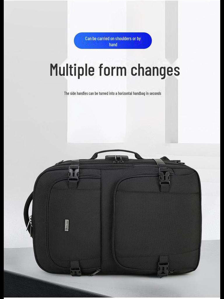 Men's Business Casual Multifunctional Backpack - Large Capacity Fashion Travel and Laptop Bag