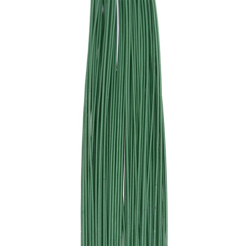 25 Buc 80cm Lungime Sârmă de Fier pentru Flori de Ciorapi Folosită pentru DIY Fabricare Flori de Nailon Sârmă Florală Ronde Material Floral Accesoriu 0.46mm